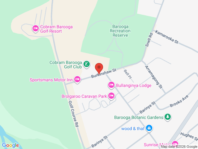 Map showing event location