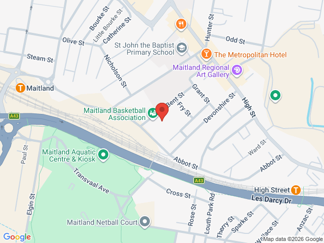 Map showing event location